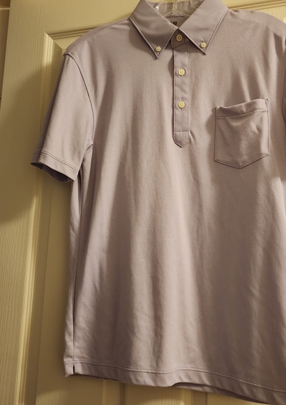 MUN-MNS6045 LAVENDER ARLO POLO SHIRT